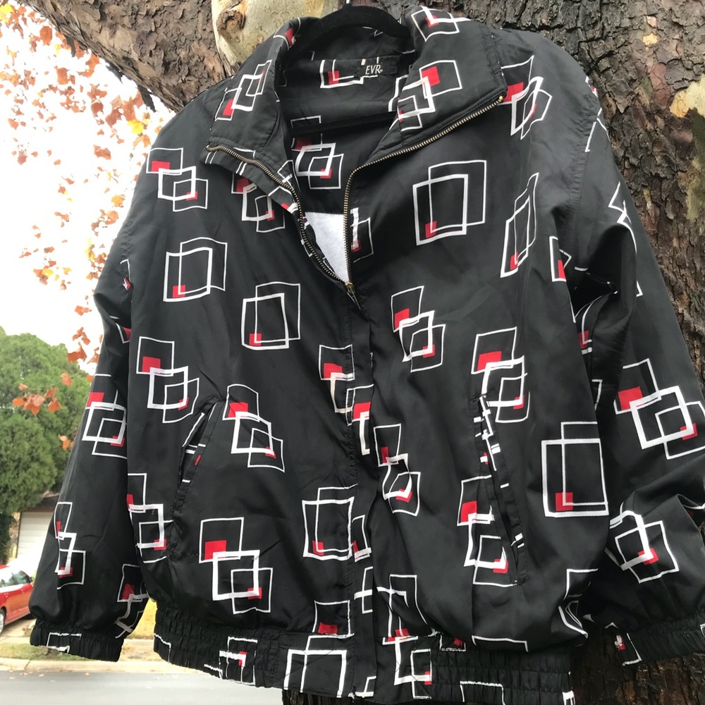 Squared Up 90’s Track Jacket - Picture 2 of 3
